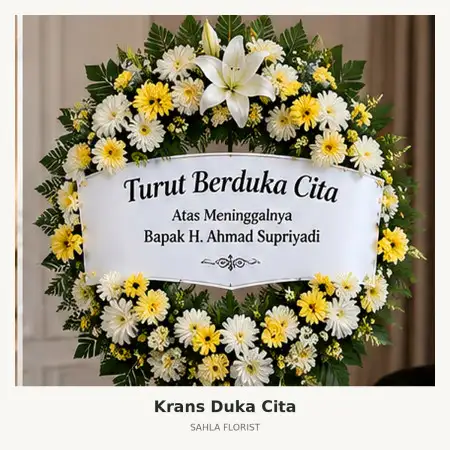 Krans Bunga Duka Daan Mogot